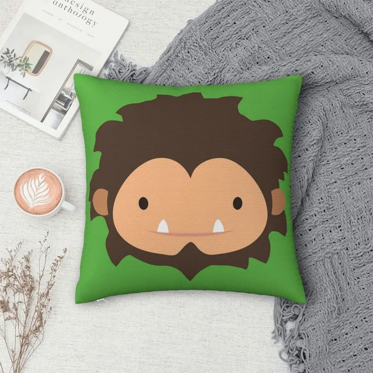 Sneaky Sasquatch Big Head Pillowcase Polyester Pillows Cover Cushion Comfort Throw Pillow Sofa Decorative Cushions Used for Sofa