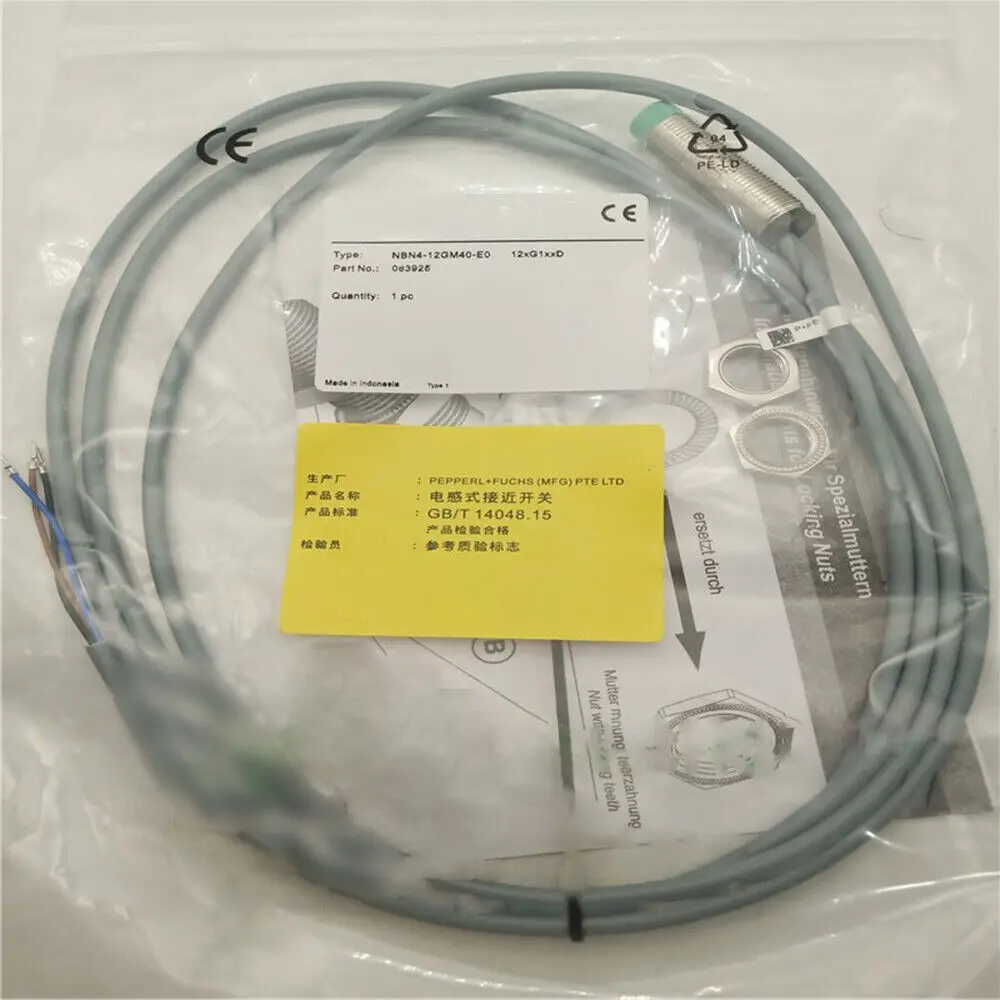 For Pepperl+ Fuchs Proximity Switch Sensor NBN4-12GM40-E0