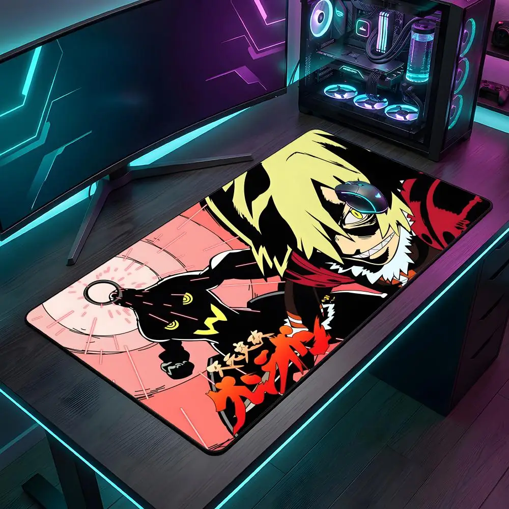 anime G-gurren Lagann Mouse Pad Mousepad Large Gaming LockEdge Thickened Computer Keyboard Table Desk Mat