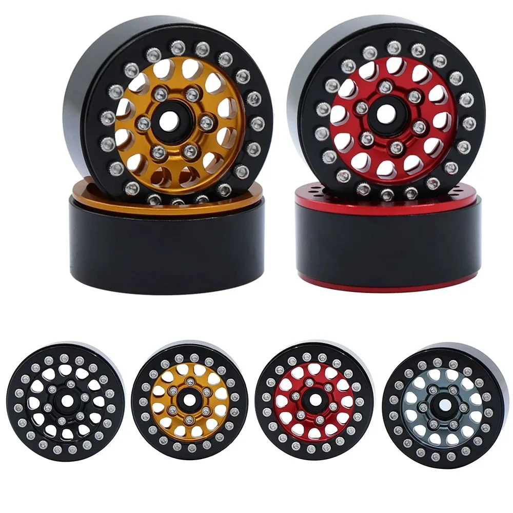 

Ступица колеса 1,0 дюйма из алюминиевого сплава для 1/24 SCX24 1/18 TRX4M Land Rover, детали для обновления радиоуправляемого автомобиля