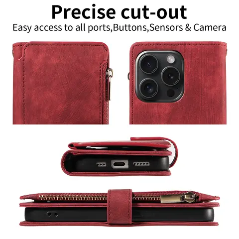 सैमसंग गैलेक्सी S25Edge अल्ट्रा S24 S23 S22 S21 S20 S10 S9 S8Plus FE Note20 फ्लिप वॉलेट स्टाइल फ़ोन कवर के लिए PU लेदर फ़ोन केस 8 best sales सैमसंग गैलेक्सी A24 - №5