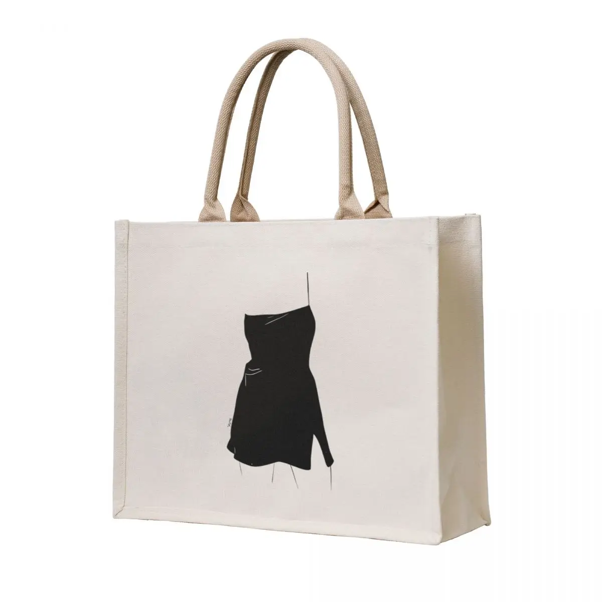 

Little black dress Tote Bag bag for beach Gift bag Women's shopping