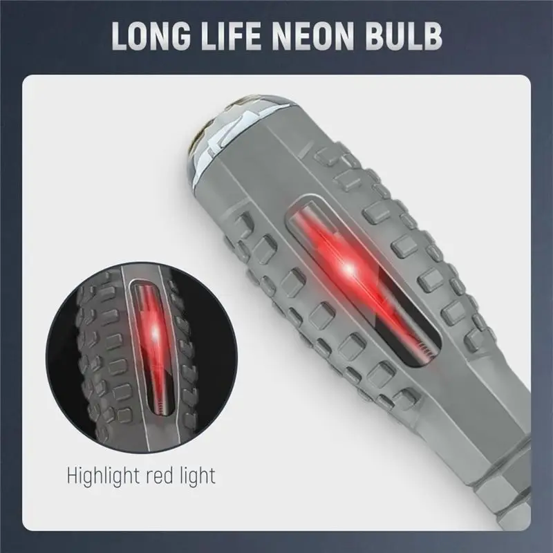 AS63-2-In-1 High Torque Strong Magnetic Screwdriver Electricity Detector, Electricity Tester Pen With Magnetic