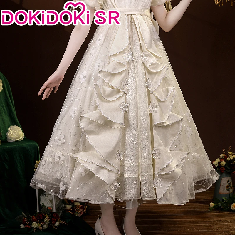 Little Girl Eurydice Cosplay Game Identity V Cosplay Costume DokiDoki-SR Little Gir Wig Cosplay White Suit Halloween Identity V