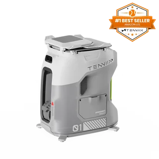 Surdoca AI Smart Tennis Robot Pro, Automatic Tennis Training Machine with App Control & Voice Control, Long‑Lasting Battery Life
