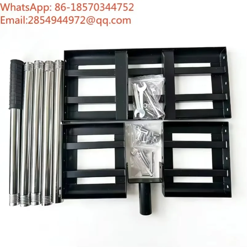 2027    Lawn Trimming, Stainless Steel Lawn Rake, Soil Crushing, Sand Leveling, Garden Maintenance Tools