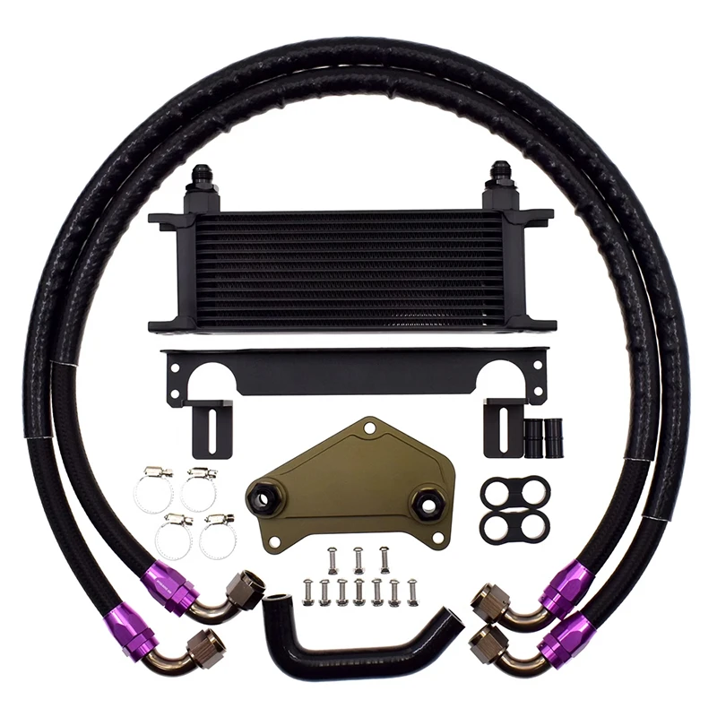 

Комплект масляного радиатора коробки передач для Volkswagen Audi Golf MK5 MK6 DSG, 6-скоростной комплект масляного охлаждения коробки передач 02E/DQ250/DSG 6, коробка передач Radiato