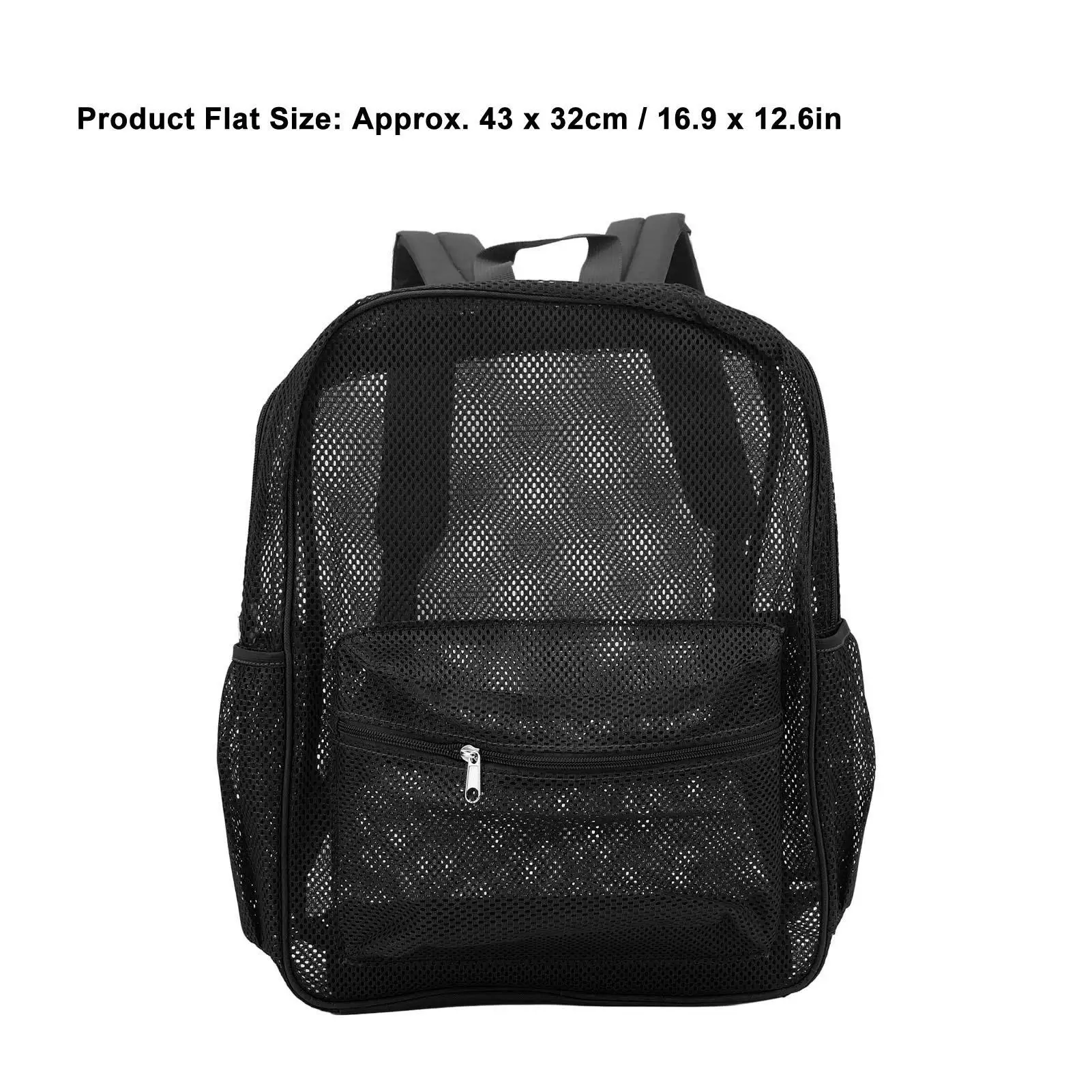 Lightweight Heavy-Duty Student Backpack - Large Capacity Mesh Design for sports & for swimming