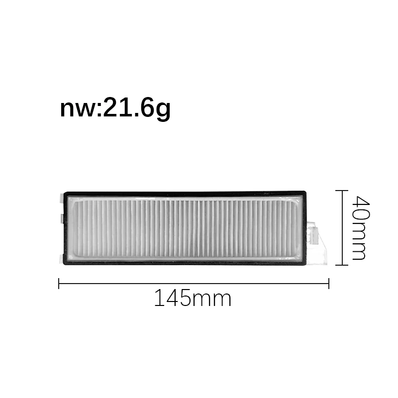 Roborock ( Qrevo Curv / P20 Pro ) Części do odkurzaczy Wałek główny Szczotka boczna Filtr Hepa Ściereczka do mopa Worek na kurz Akcesoria