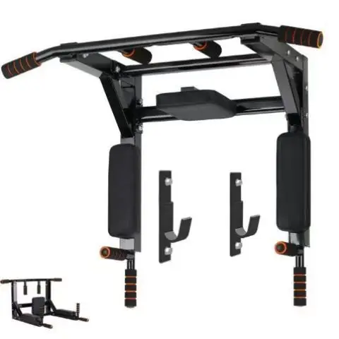 Men Fitness Equipment Wall Horizontal bar Home Wall Mounted Pull up bar Wholesale Chin up Pull up Bar view 6