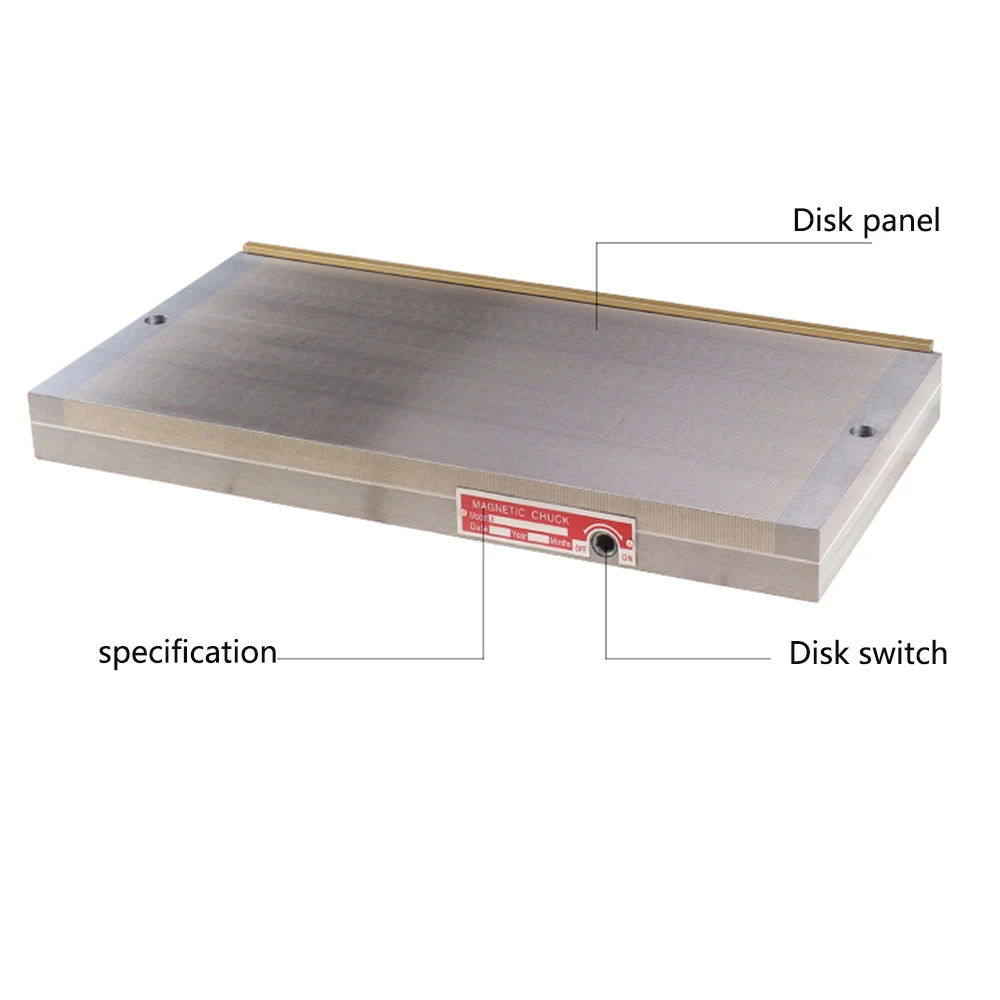 Surface Grinder Permanent Magnetic Chuck XM91 150*300mm Grinding Disk Applicable To Grinding Machines and Other Processing