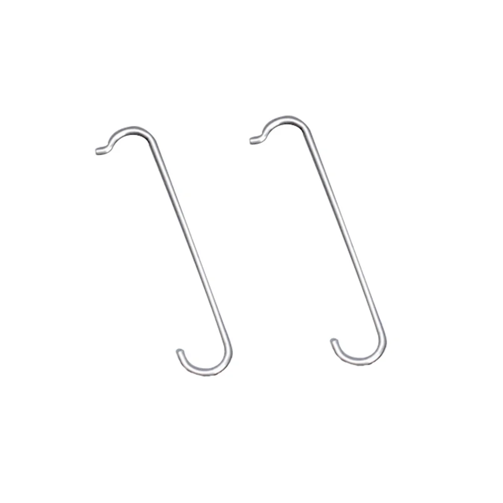 

2pcs Bike Chain Hook Joint Hook Chain Repair Tools Chain Connecting Aid Tool Accessories Silver Bike Joint Hook