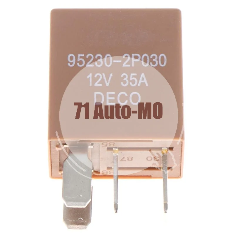 12V 35A 4Pin Automotive Relay 95230-2P030 High Performance Conductive Accessory for Car Electrical System Upgrade