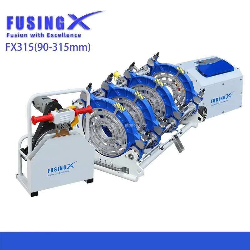 New Factory Direct Fusing X HDPE Automatic Butt Fusion Welding Machine 90-315mm Best Quality Portable with OEM/ODM Support