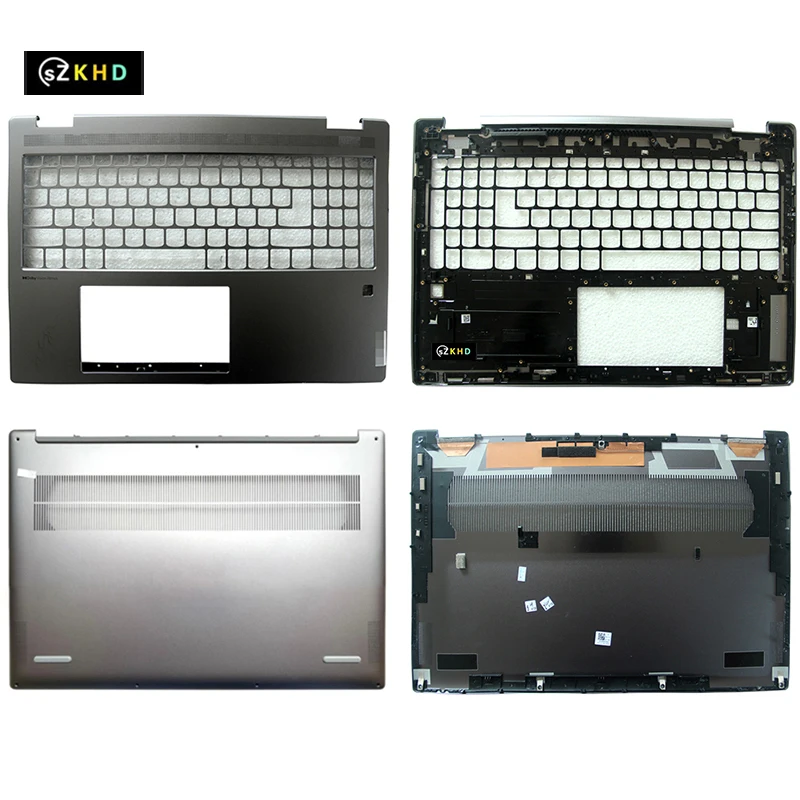 

New Original For Lenovo Yoga 7-16IAP7 C770-16 IAH7 2022 Grey Silver Palmrest Upper Case Keyboard Bottom Cover Laptop Accessories