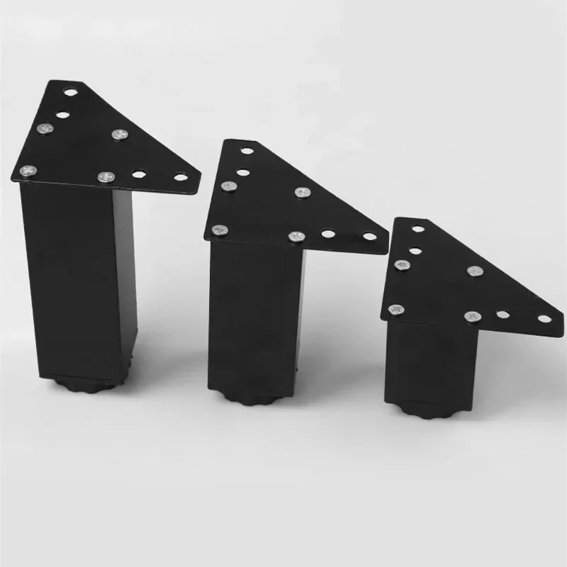 

1Pcs Furniture Feet Black White Adjustable Legs Square Cabinet Feet Aluminum Alloy Cabinet Feet Bathroom Cabinet Feet