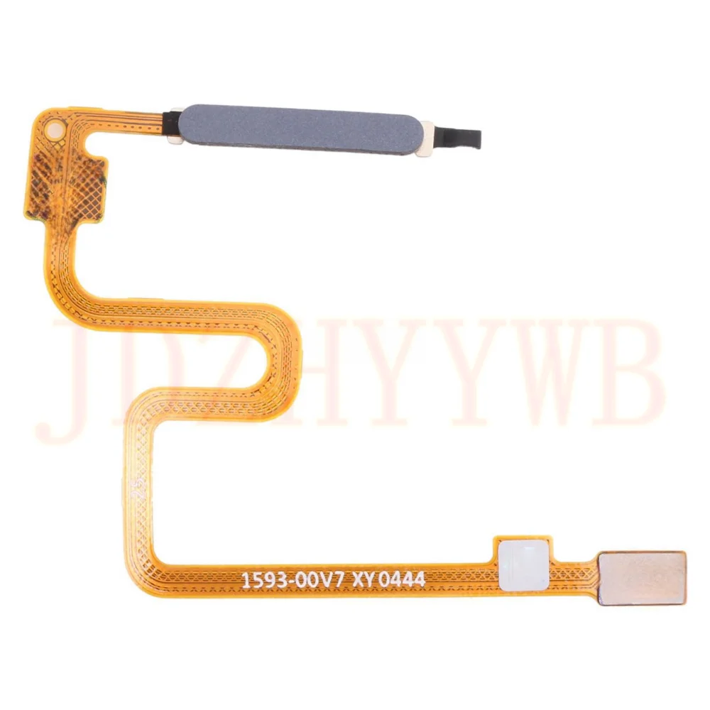 Original For Xiaomi Redmi Note 9T 5G Fingerprint Sensor Home Return Key Menu Power Button Flex Ribbon Cable Note 9 5G