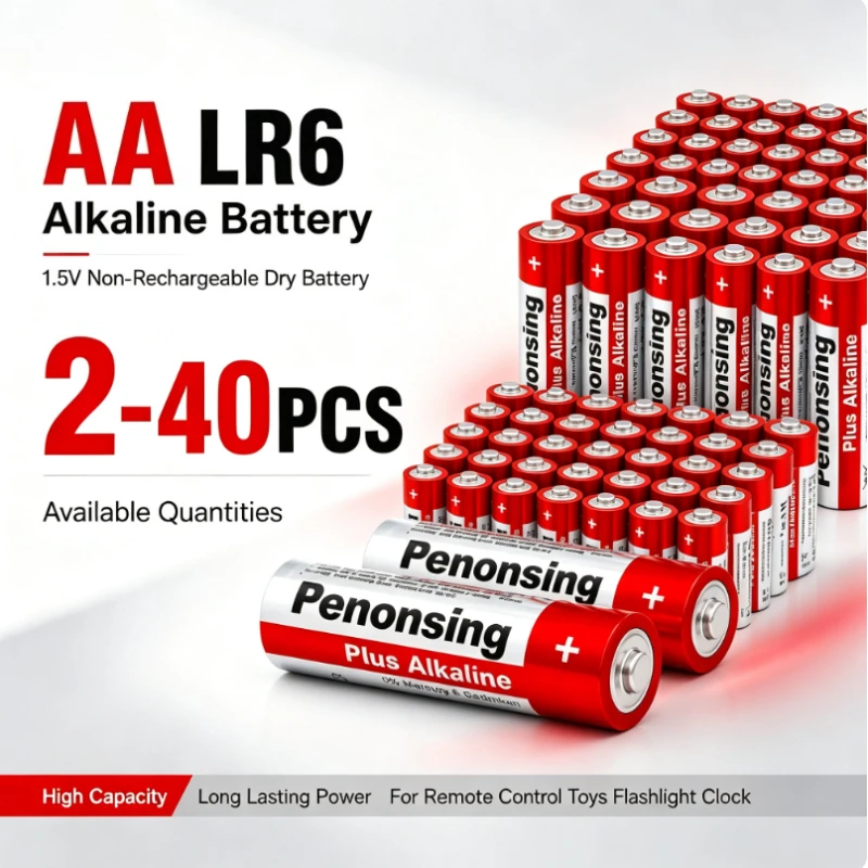 AA LR6 1.5V Alkaline Batteries Non Rechargeable AA Battery for Toys Remote Control Mouse Flashlight Clock Scale Flashlight