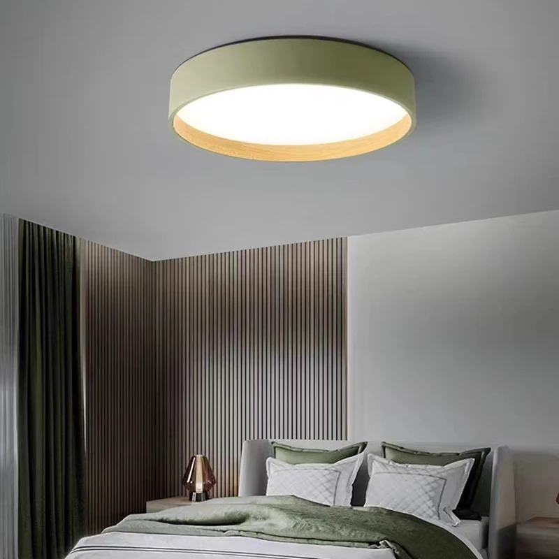 Led Ceiling Lamp Bedroom Kitchen Hallway Light Modern Minimalist Atmosphere Lighting Indoor Home Decoration Lighting Fixtures