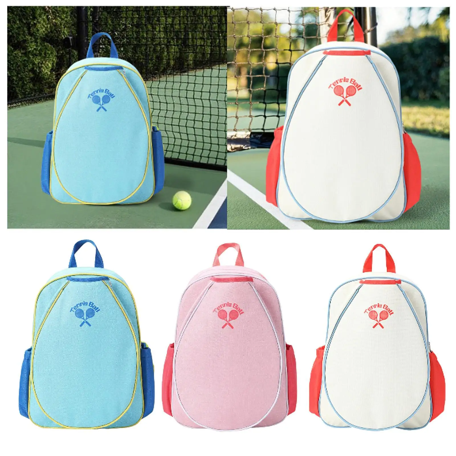 

Теннисный рюкзак, многофункциональная спортивная сумка, большая сумка для ракеток для пиклбола, ракетки для бадминтона, мячи для женщин и мужчин, аксессуары
