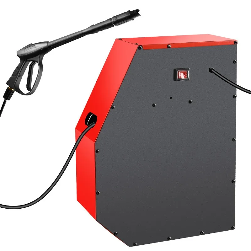 

Wall mounted high pressure car washing machine automatic pipe collection machine car washing gun water