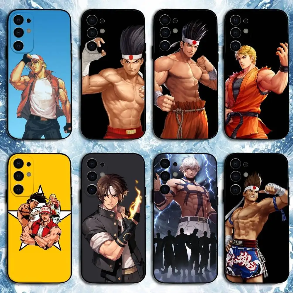 

Game S-Street F-Fighter Phone Case For Samsung S25,S24,S23,S22,S21,S20,Plus,Fe,Lite,Others Black Cover