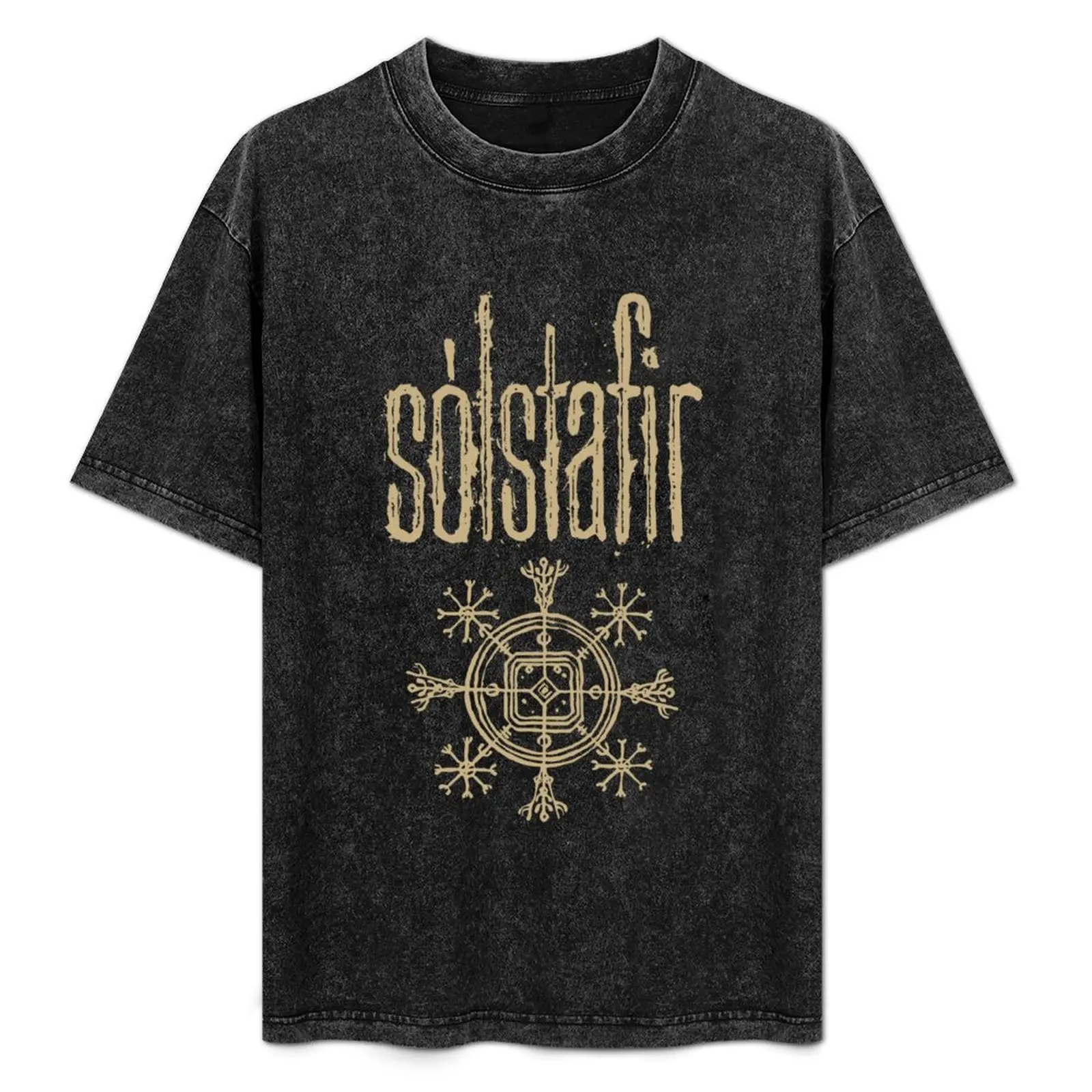 

metal men's Sólstafir - Logo Symbol T-Shirt High Elasticity Sports T-Shirt