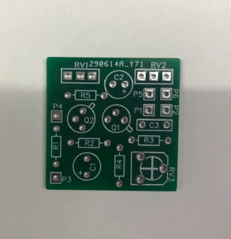 

Гитарный эффектор ручной работы Diy Fuzzy Face Fuzzy Single Block Effector PCB Пустая доска