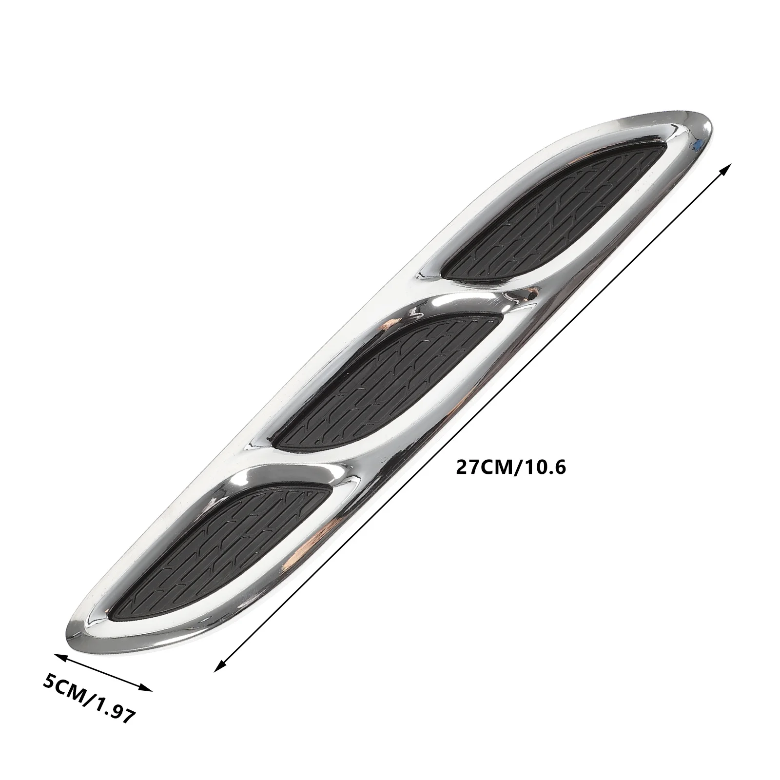 

1 Pair Car Side Stickers Premium Durable Auto Hood Vent Decoration Easy Install Exterior Vehicle Air Flow Covers Car Hood