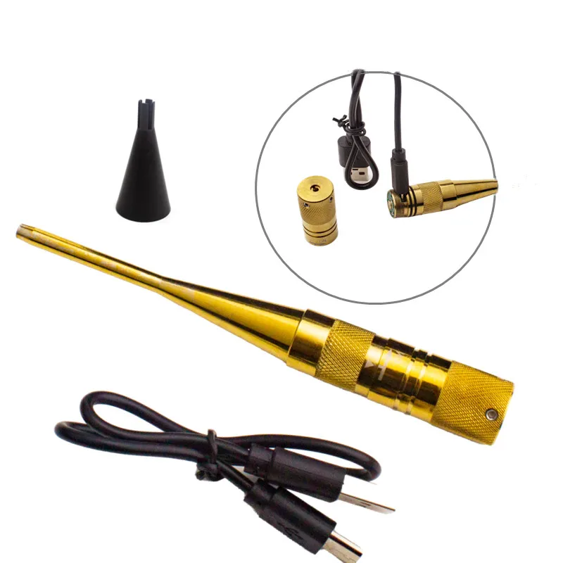 Tactical Laser Bore Sighter Kit Red/Green Laser Sight with 12 Adapters for .17 to 12GA Caliber - view 6