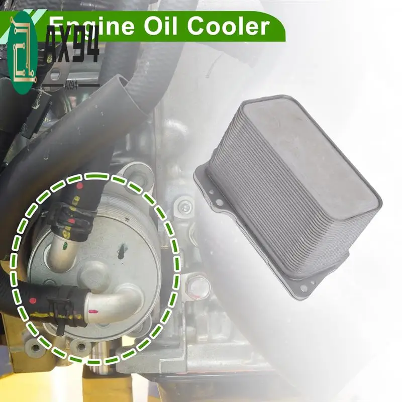 

AX94-Car Engine Oil Cooler 11428583901 For BMW 340I 440I 540I 740I X3 X4 X6 Accessories