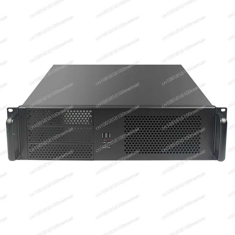 3U industrial control chassis rack type short 390 deep ATX main board 3 optical drive computer host