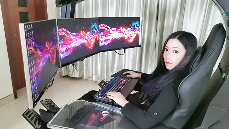 Office High End Multifunction Automatic Recline Zero Gravity Ergonomic Oem Cluvens Unciron Chair With Heat And Massage view 4
