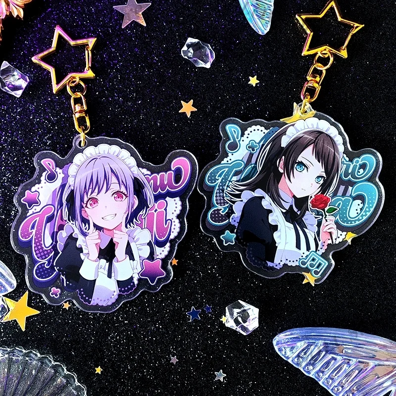 

Аниме BanG Dream! Sakiko Togawa Umiri Yahata Wakaba Mutsumi Рюкзак Подвеска Брелок Фигурка Акриловый Брелок Игровые Игрушки