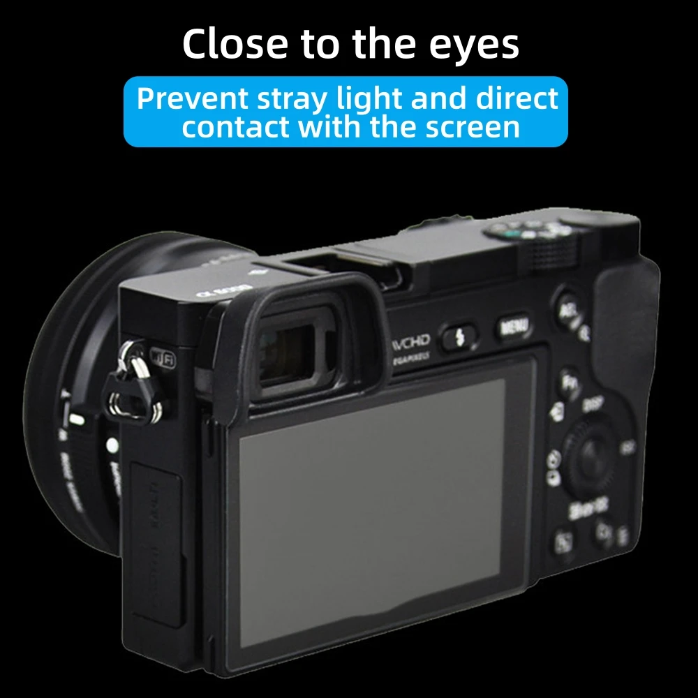 Hard Plastic FDA-EP10 Eyecup Viewfinder Replacement for Sony A6300