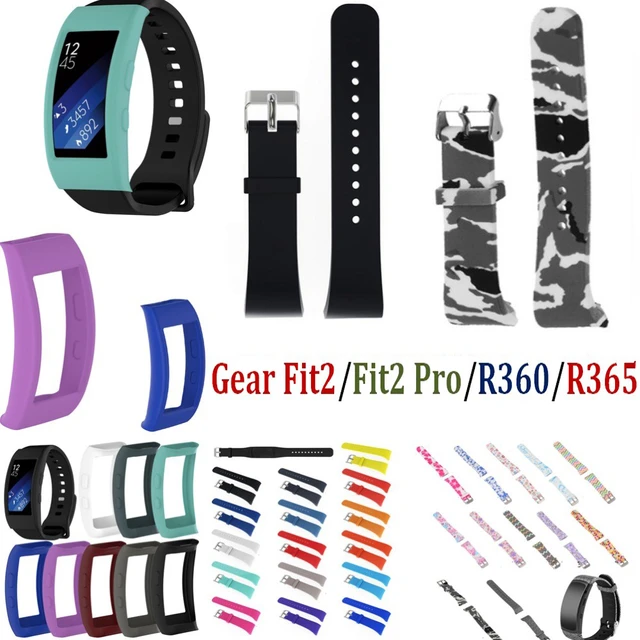Cover Protective Case For Samsung Gear Fit2 Fit2 Pro R360 R365 Watch Band Silicone Wristbands for Samsung Gear Fit 2 PRO Strap
