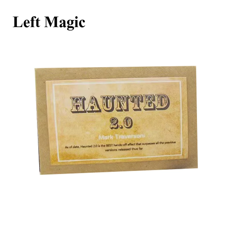 Paul Harris Presents Haunted 2.0 Magic Tricks Card Appearing From Deck Magia Close Up Street Illusions Gimmicks Mentalism Props