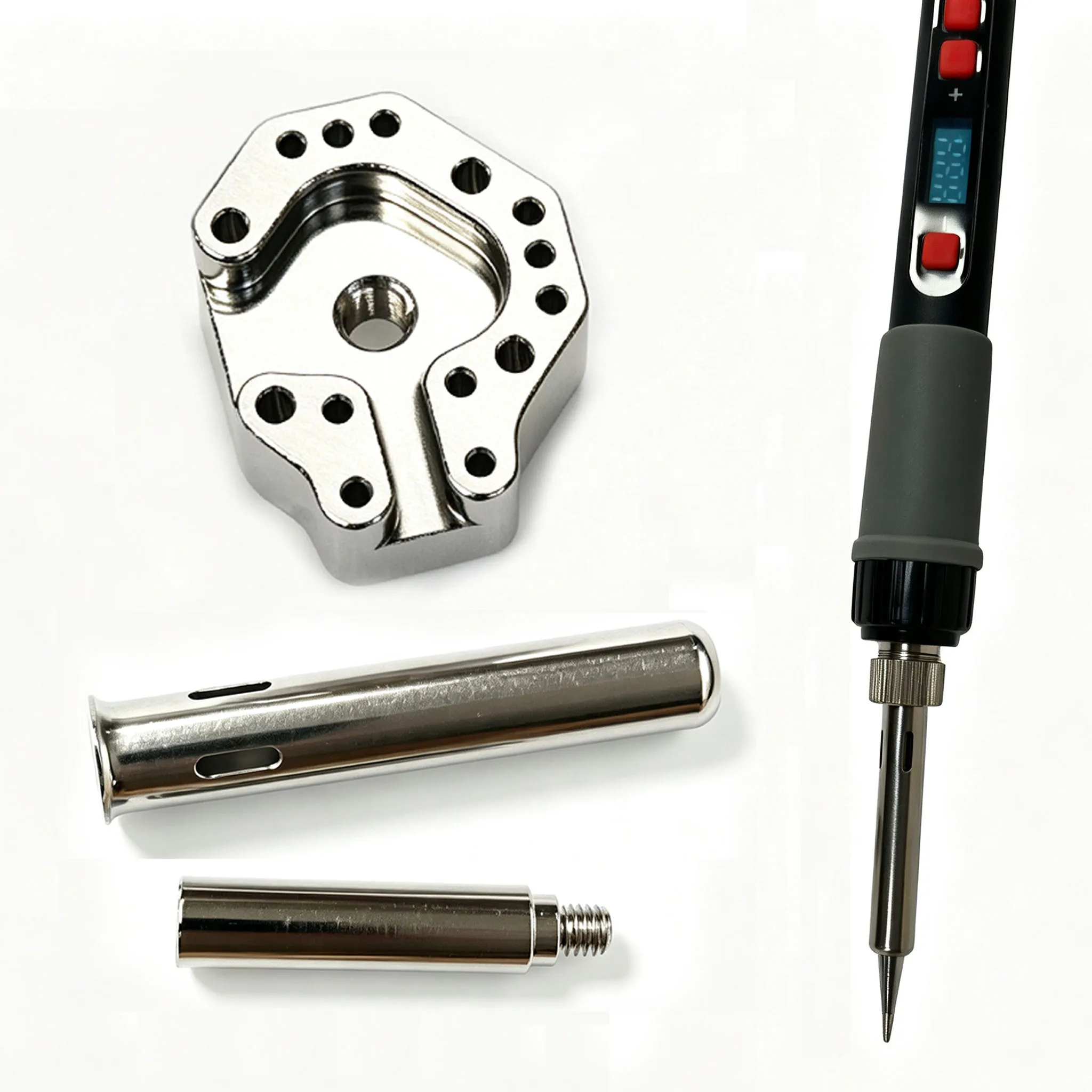 Joystick-Heizformspitze, 90 W, einstellbare Temperatur, Lötkolben für die Reparatur und Demontage von PS4-, PS5-, Switch Pro- und Xbox-Controllern. – Detail 8