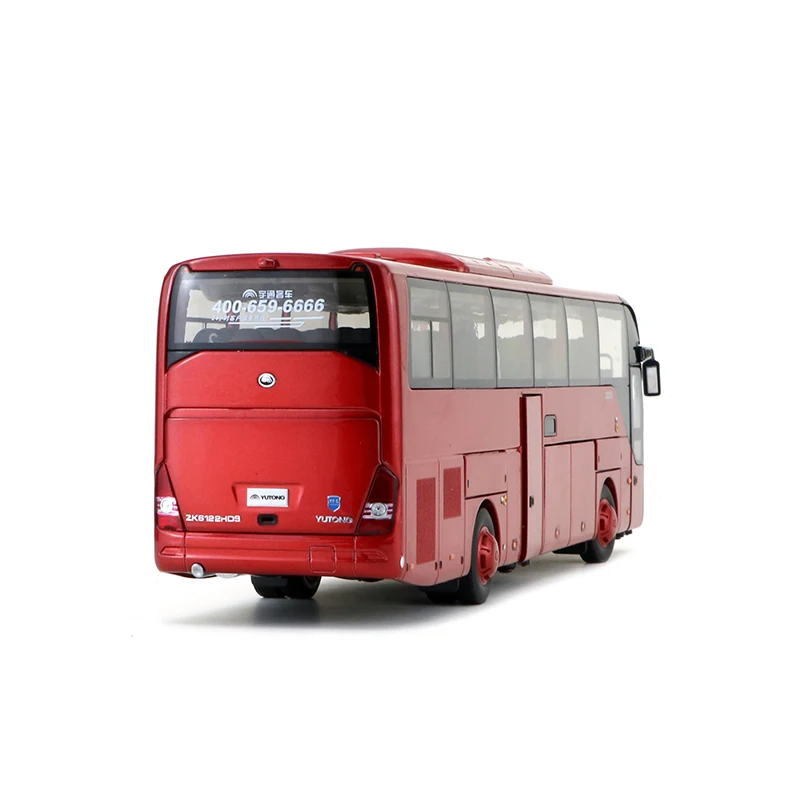 1:42 Original Scale Model,Yutong Bus,ZK6122H9,Diecast model for collection and display