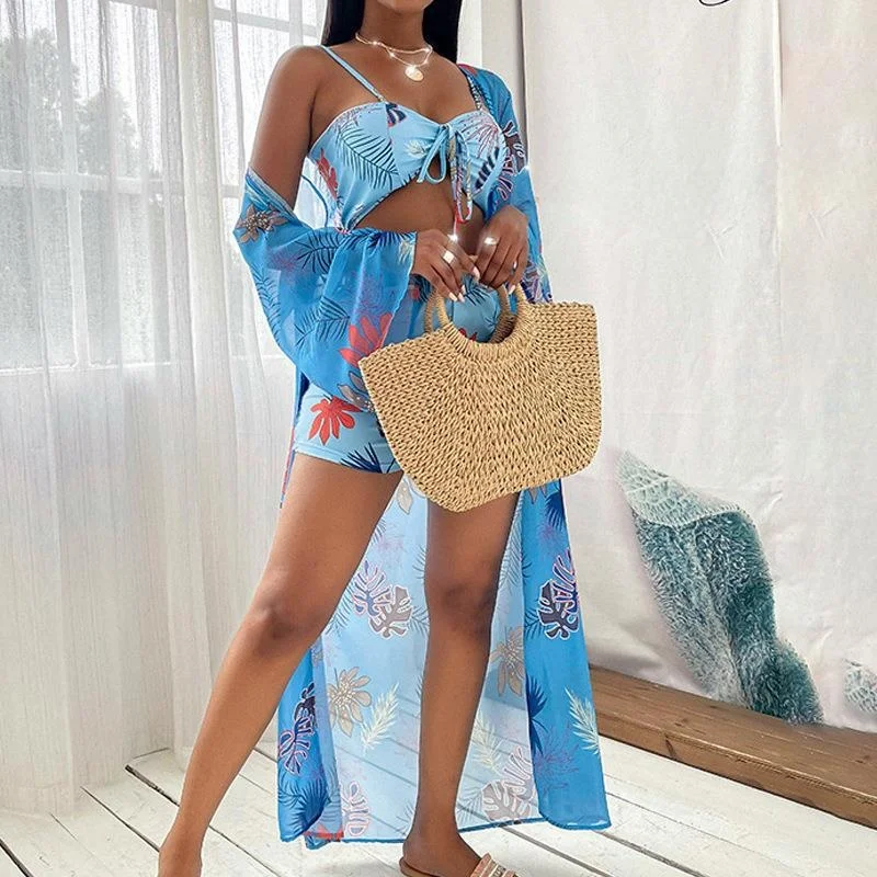 

Сексуальный купальник с принтом, комплект из двух предметов, модный летний полиэстеровый ансамбль для женщин 25-35 лет, содержание полиэстера 5-70%