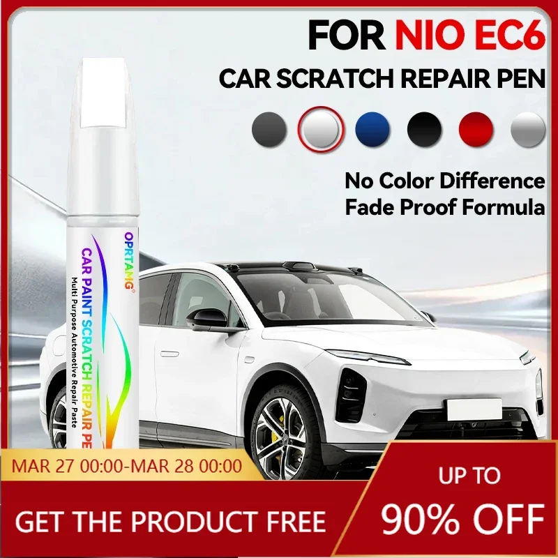 

Карандаш для ремонта автомобильной краски для NIO EC6 2019-2025: аксессуары для устранения царапин, цвета: синий, зеленый, фиолетовый, белый, черный, красный, серый, AR, лаванда