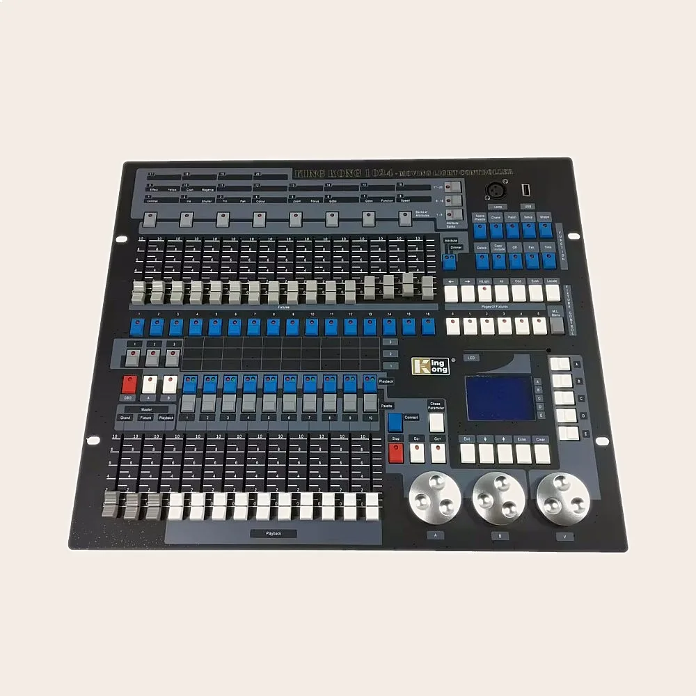 DMX512 1990 Stage Lighting Controller 1024 Channel DJ Console for LED Moving Head Light