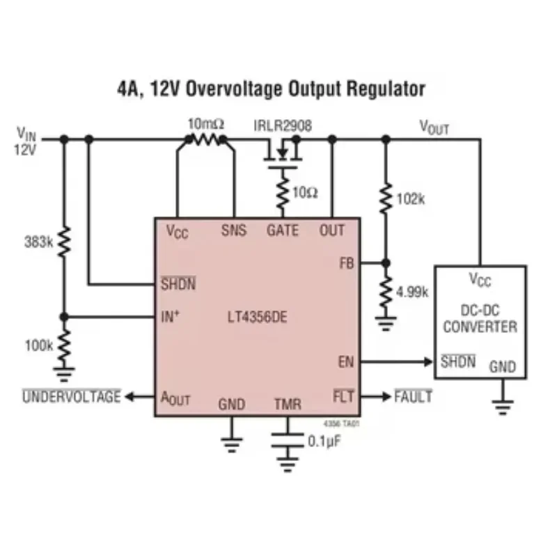LT4356CMS-2 LT4356IMS-2 LT4356HMS-2 LT4356HS-1 LT4356MPS-2 LT4356 - Surge Stopper