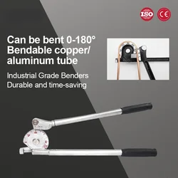 Manual Pipe Bender Tube Bending Machine 6mm 8mm 10mm 12mm 14/16/19/22mm Tubing Bender For Aluminum Copper Steel Fuel Brake Lines