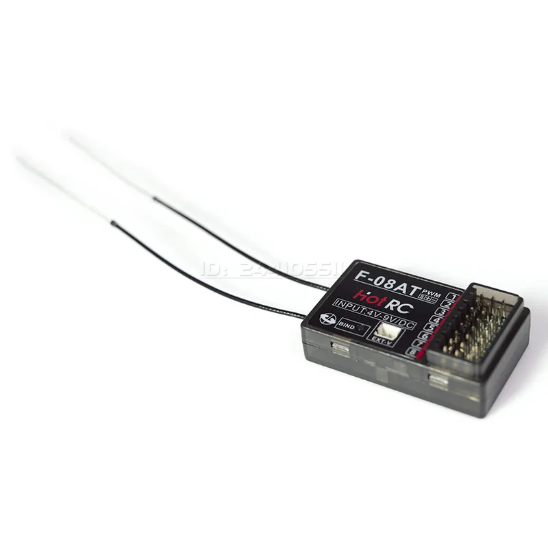 HOTRC CT-6A CT-8A 6CH 8CH 2.4G Transmitter Remote Control Radio System F-06AT F-08AT Gyro Receiver for RC Model Car Boat Tank