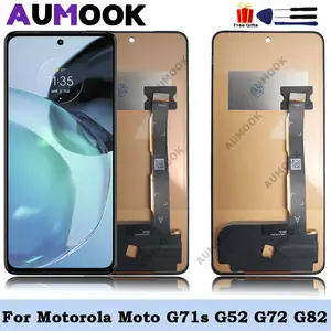 Bilashmart 6.6 Motorola Moto G71s G52 G72 G82 LCD Display Touch Screen Moto G52 XT2221Moto G72 XT2255 1 Moto G71s G82 5G