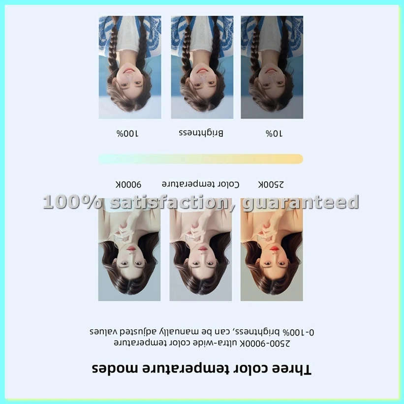

Миниатюрная магнитная двусторонняя светодиодная лампа для фото- и видеосъемки 10 Вт, 3000 мАч, 160 светодиодов высокой яркости - ABFT