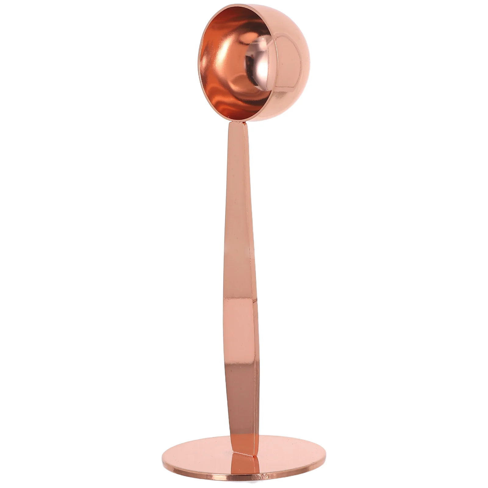 

1pcs Coffee Scoop Stainless Steel 2 In 1 Measuring Spoon Pressed Bottom For Espresso Bean Portion Control Tamper Tool Ground