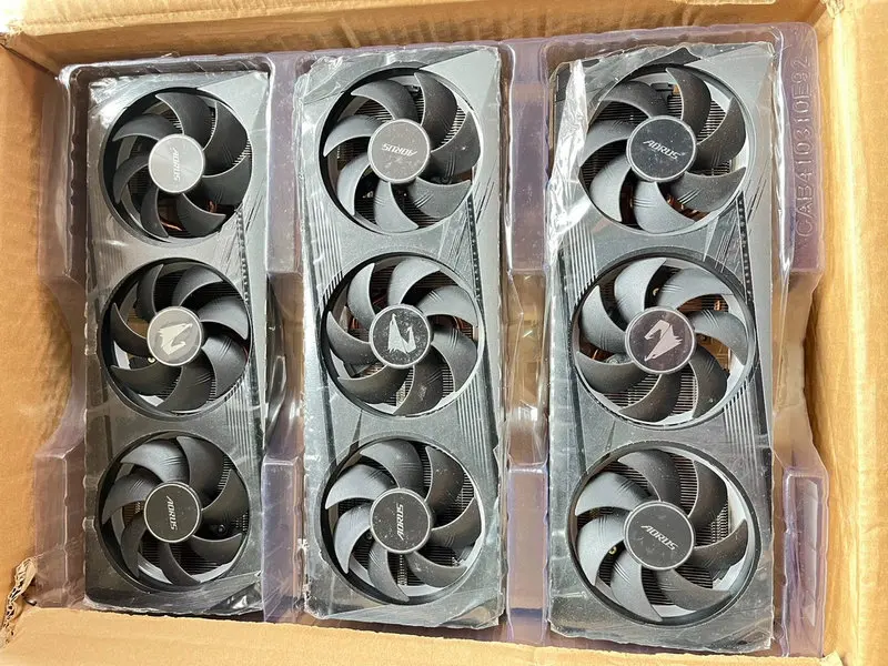 The Radiator Cooler for Gigabyte  RX6700XT RX6750XT Graphics Video Card with Backplate