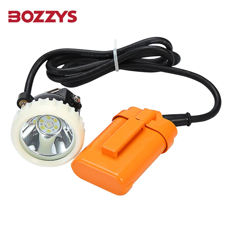 BOZZYS LED Dual Light Source Mining Headlamp Waterproof Moisture-proof Cap Lamp for Underground High-performance Safety